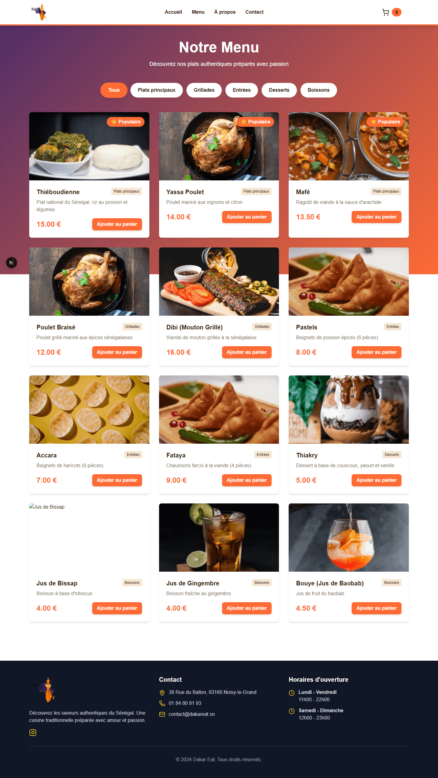 Dakar Eat - screenshot 2